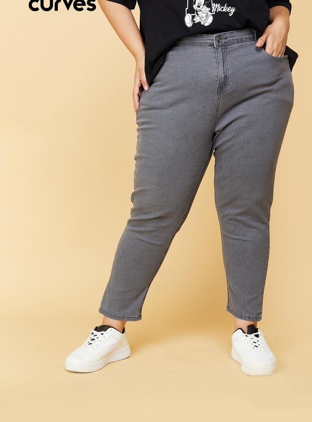 Women Solid Skinny Fit Jeans