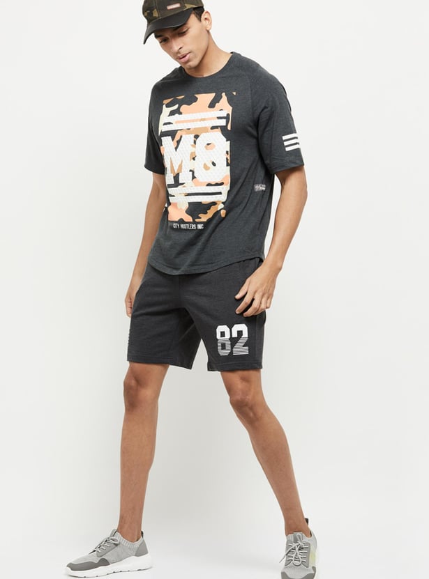 Men Printed Sports Shorts