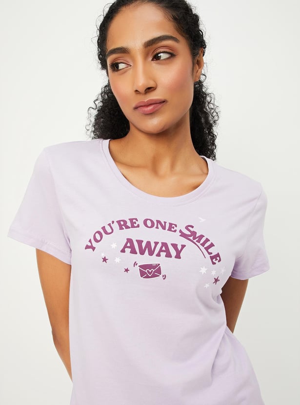 Women Printed PJ Set