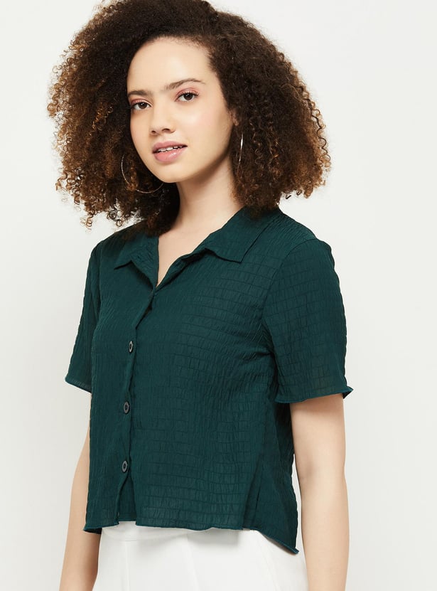 Women Textured Shirt