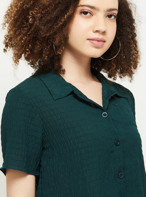 Women Textured Shirt