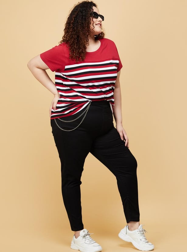 Women Solid Jeggings