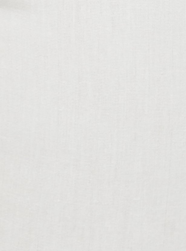Women Solid Cropped Straight Pants