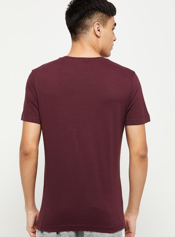 Men Solid Lounge T-shirt