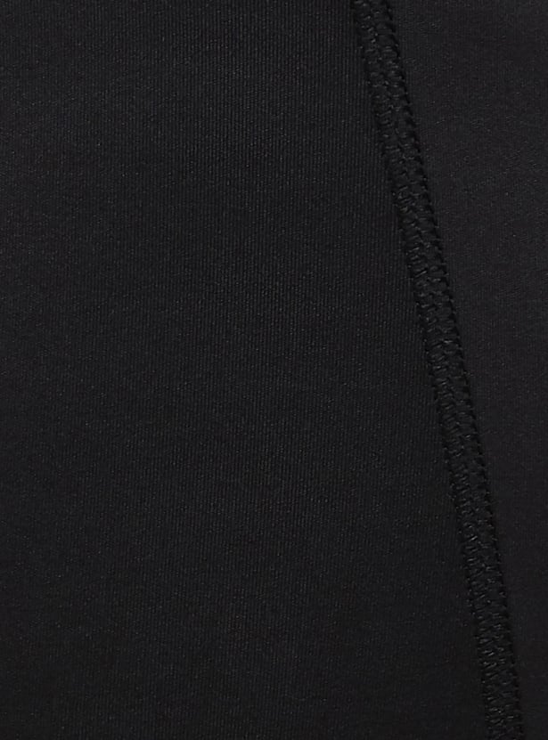 Women Solid Elasticated Sporty Tights