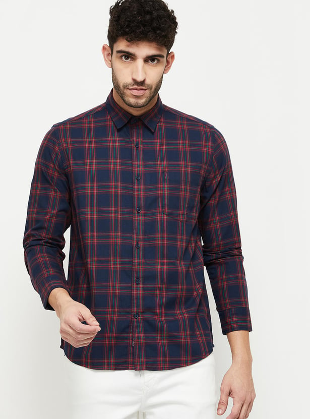 Regular-Fit Checked Shirt