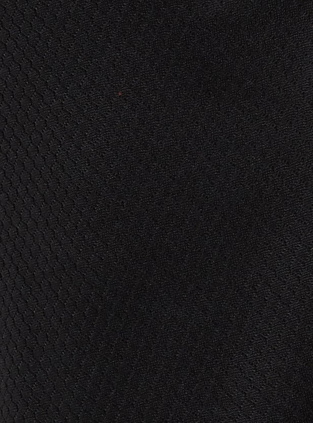 Men Striped Slim Fit Sports Shorts