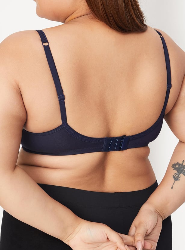 Women Solid Soft Cup Seamless Shaper Bra