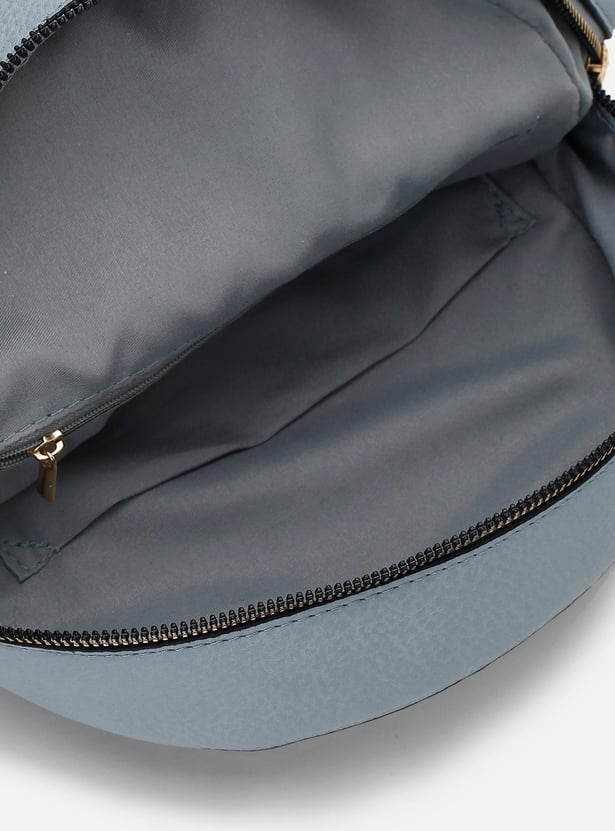 Women Colourblock Zip-Around Backpack