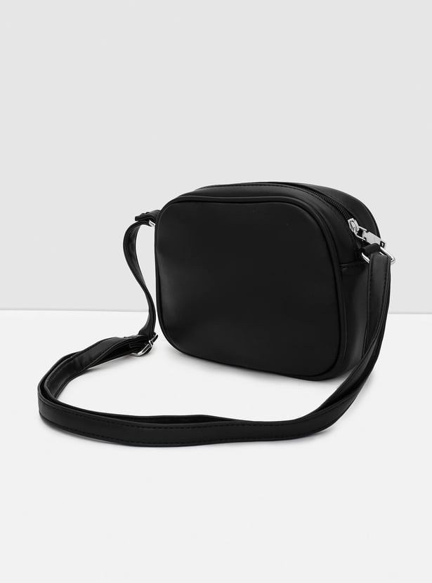 Women Printed Zip Sling Bag