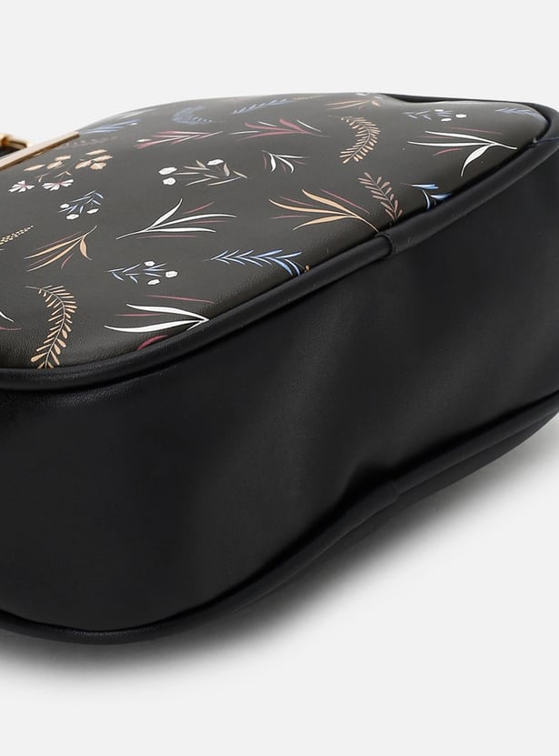 Women Printed Zip Sling Bag