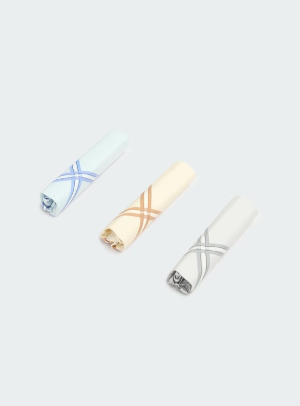 Boys Striped Handkerchief - Pack of 3
