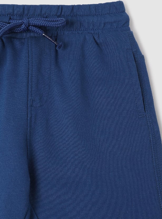 Boys Solid Elasticated Joggers