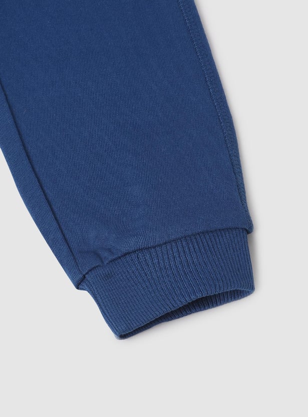 Boys Solid Elasticated Joggers