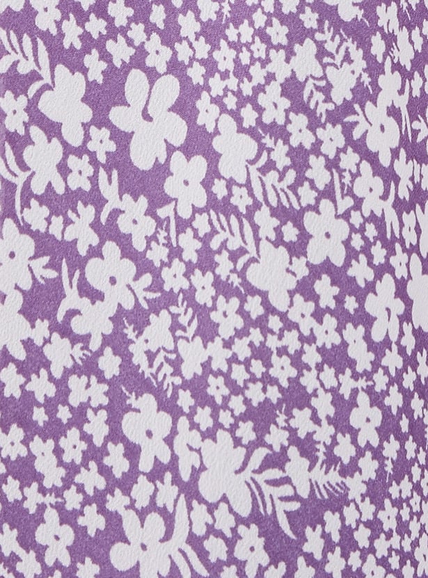 Women Floral Printed Maxi Skirt