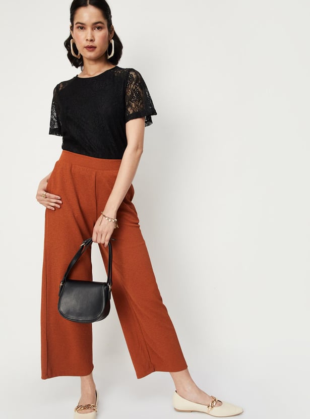 Women Lace Dressy Top