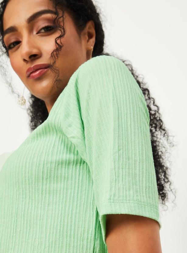 Women Textured Knit Top