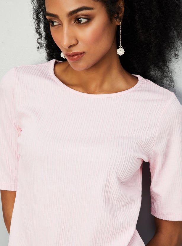 Women Textured Knit Top