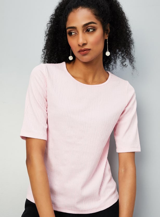 Women Textured Knit Top
