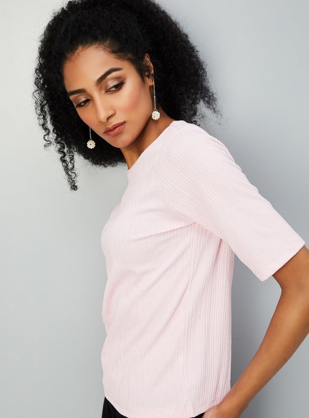 Women Textured Knit Top