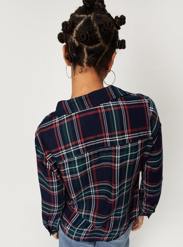 Women Checked Casual Shirt