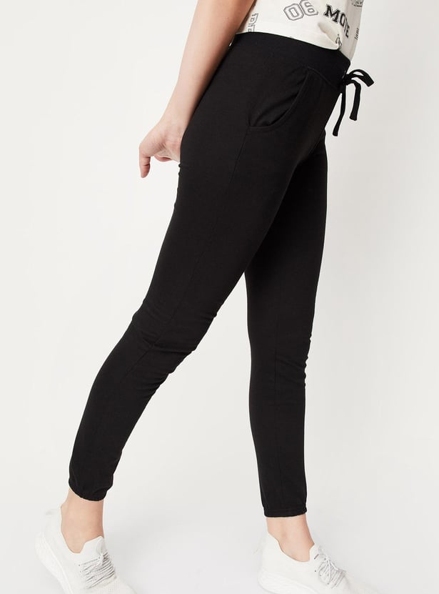 Women Solid Sports Joggers