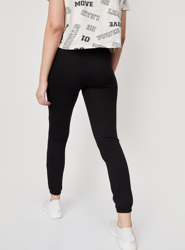 Women Solid Sports Joggers