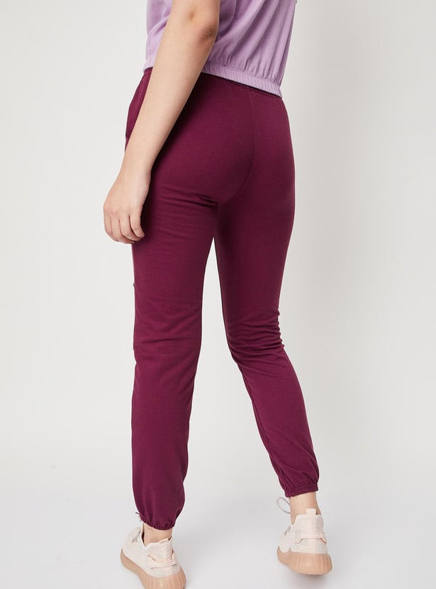 Women Solid Sports Joggers