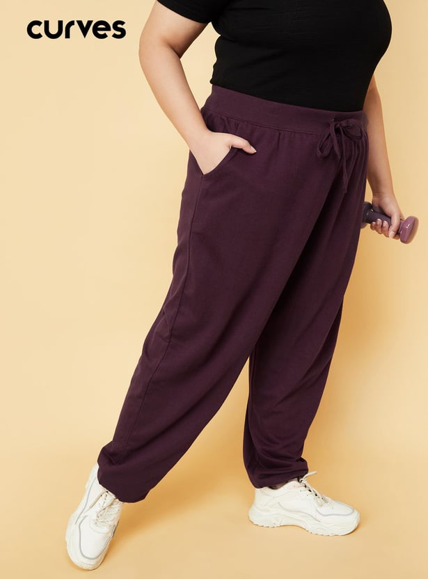 Women Solid Sports Joggers