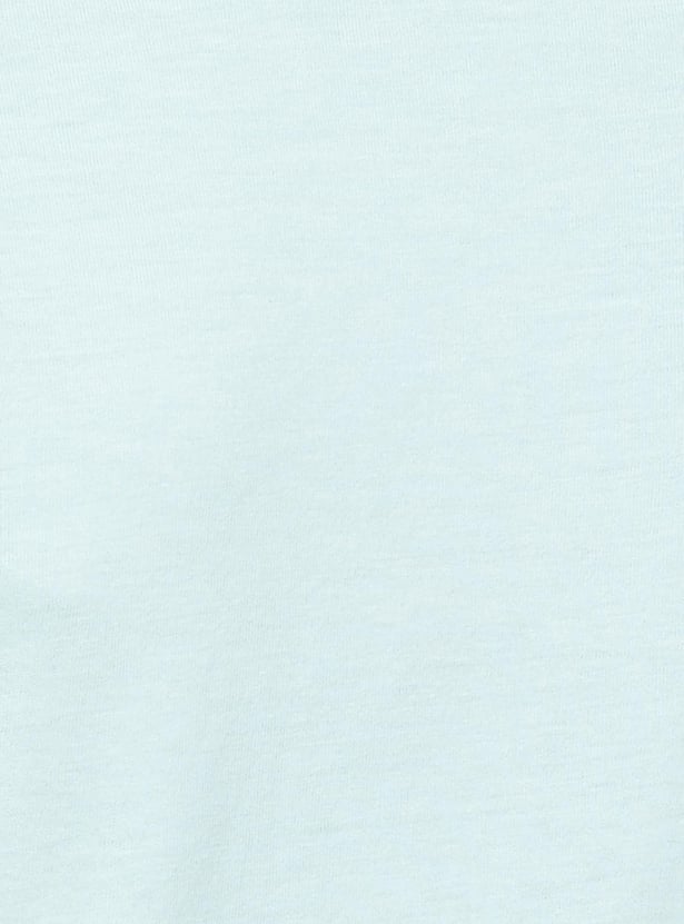 Women Solid V-neck T-shirt