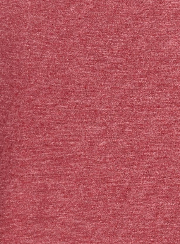 Women Solid V-neck T-shirt