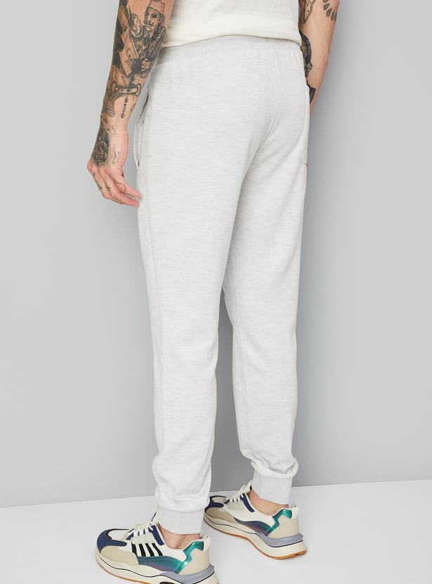 Men Solid Knit Joggers