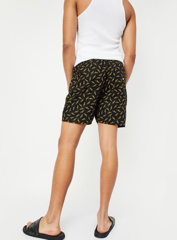 Men All-Over Printed Boxers