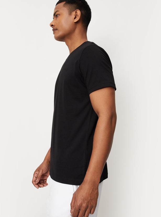 Men Solid Lounge T-shirt