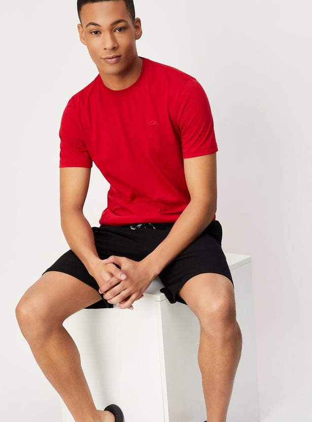 Men Solid Lounge T-shirt