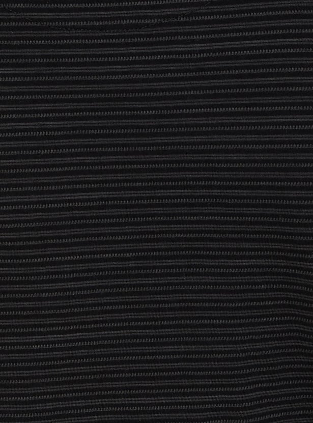 Men Striped Knit T-shirt with Pocket