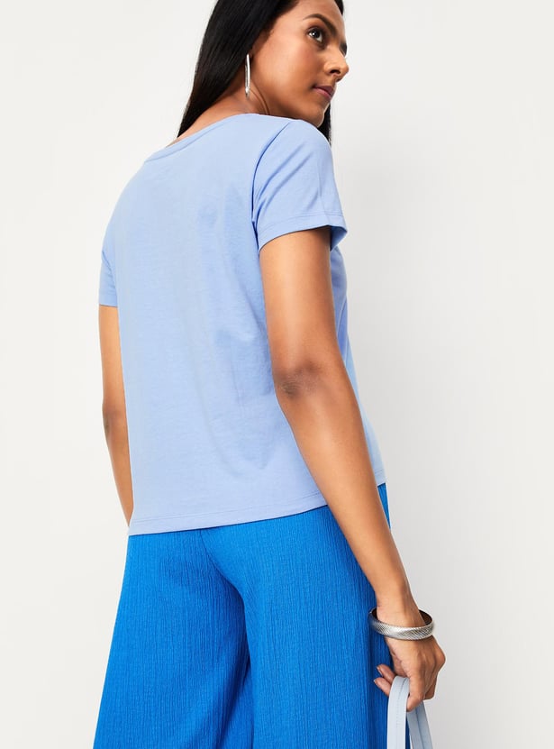 Women Solid T-shirt