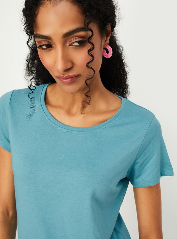 Women Solid T-shirt