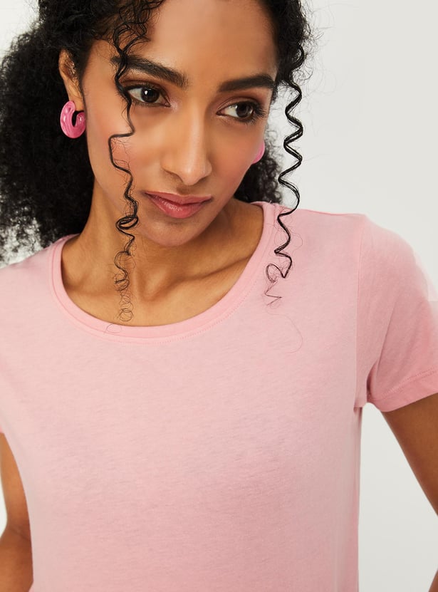 Women Solid T-shirt