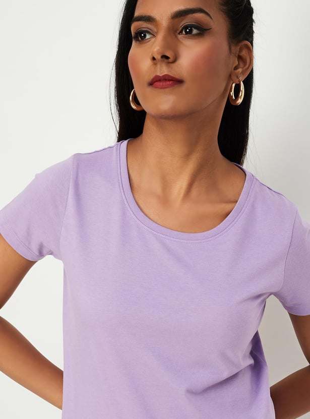 Women Solid T-shirt