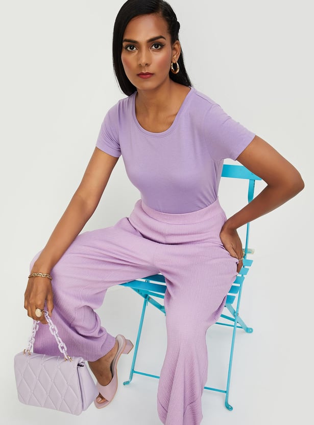 Women Solid T-shirt