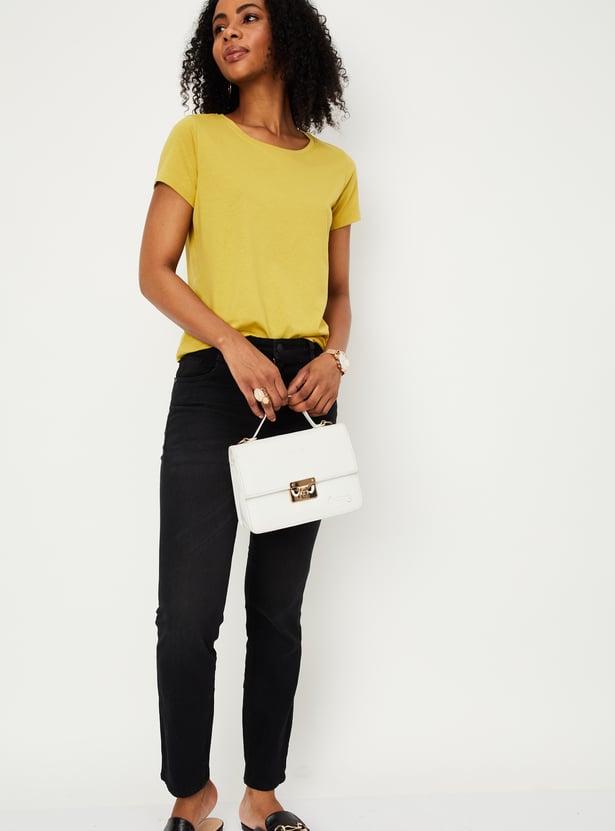 Women Solid T-shirt