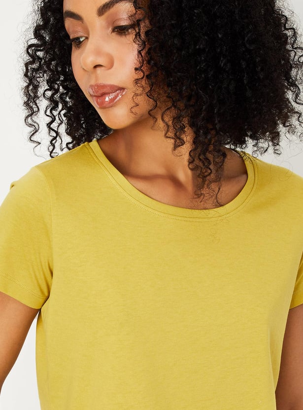 Women Solid T-shirt