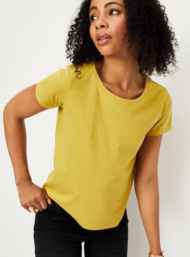 Women Solid T-shirt