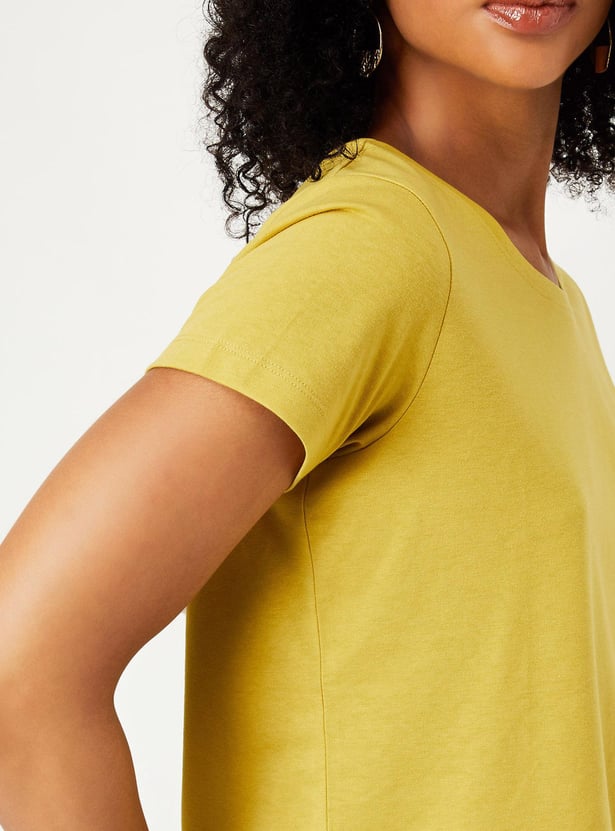 Women Solid T-shirt
