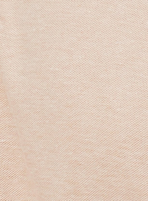 Men Slim Fit Polo T-shirt with Striped Trim