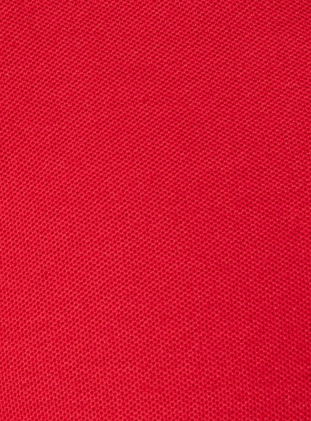 Men Slim Fit Polo T-shirt with Striped Trim