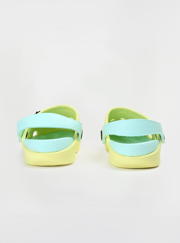 Girls Charm-Detailed Clogs
