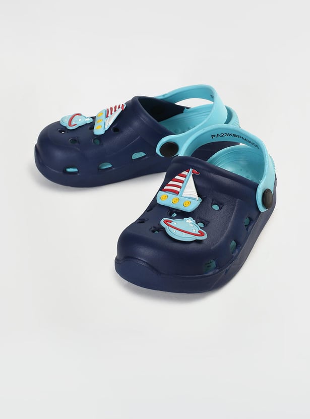 Boys Jibbitz-Detailed Clogs