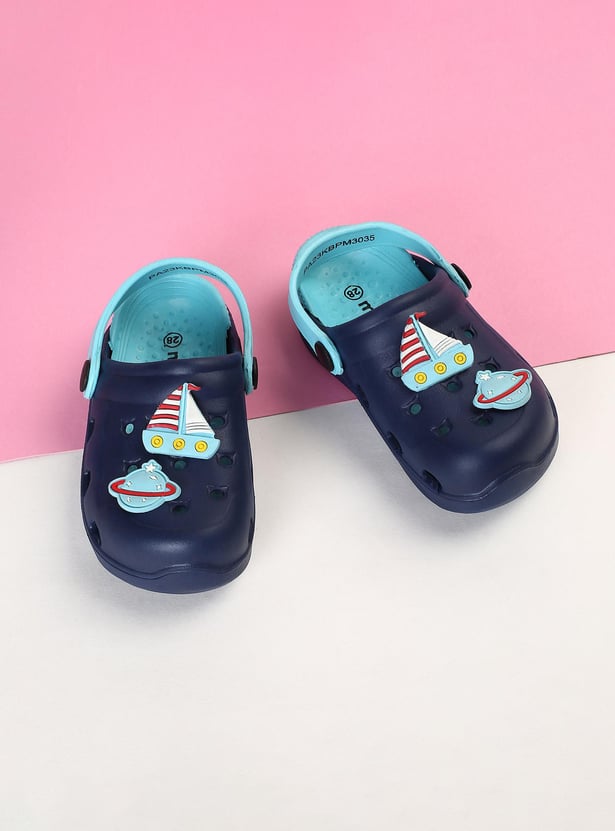 Boys Jibbitz-Detailed Clogs